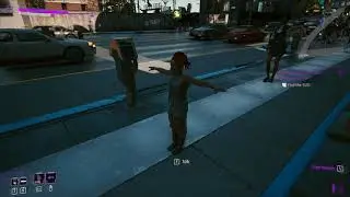 Cyberpunk mod quickhack on civilians