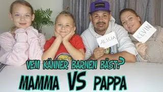 MAMMA vs PAPPA | Vem vet mest om barnen?