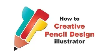 how to make a pencil logo with help Adobe illustrator