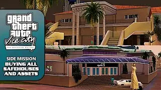 GTA VC (Definitive Edition) [100% Walkthrough] - Side Mission: Buying all Safehouses and Assets