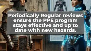Employers are required to review and update the PPE program