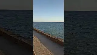 Анапа. Высокий берег. Малая бухта. Чёрное море. Пляж. Отдых. 18 августа 2024 г.