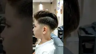 Мужская стрижка на очень густой волос. 💇‍♂️💈✂️ Детская стрижка. Мужская современная стрижка.