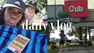 SPEND THE DAY WITH ME | grocery shopping, swimming, bbq + more