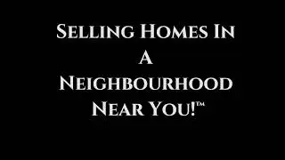 Introducing www.JustSellingHomes.ca Main Business Slogan And Animated Real Estate Logo