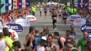 Andrii Onistrat Finish Hamburg Marathon 26 Apr 2009