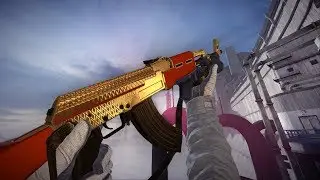 BLACK SQUAD SKINS | AK47 GL GARNET GOLD