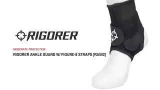 Rigorer ANKLE GUARD w/ straps | [RA502]