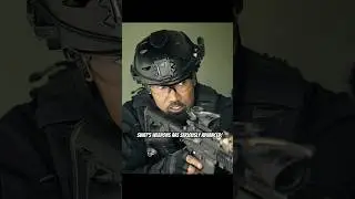 SWAT's weapons are seriously advanced!