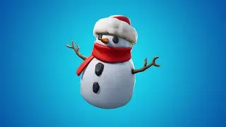 Играю снеговиком в Fortnite - фортнайт