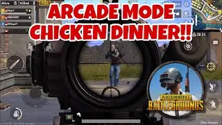 ARCADE MODE - Chicken Dinner! - PUBG MOBILE INDO