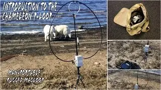 Chameleon P-Loop Introduction | Original Portable Magnetic loop antenna