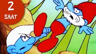 En Tehlikeli Anlar! 😱 • Çocuklar için çizgi filmler • Şirinler