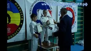 1 место на турнире по каратэ 22 декабря 2018 года (3-й раз первое место)