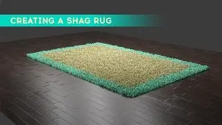 Creating A Shag Rug | 3dsMax | Particle Flow | Video (Updated)