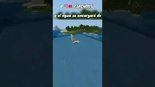 Una granja AUTOMÁTICA de HIERRO en Minecraft bedrock edition | 