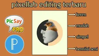 Simpell!!! Tutorial Pixellab editing Kolase Digital art 