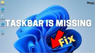 How To Fix Taskbar Is Missing In Windows 11 || Fix Windows 11 Taskbar Empty