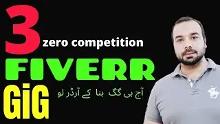 Fiverr gigs for beginners zero competition gigs || Rank on fiverr today
