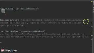 Passing Object to function