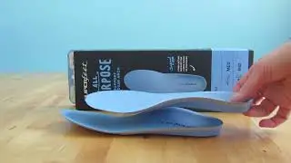 Superfeet All-Purpose Support Medium Arch Insoles (Blue) - Trim-To-Fit Orthotic Shoe Inserts Review