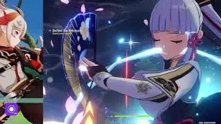 Farming Ayaka Ascension materials | AR 55 | Genshin Impact