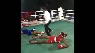 Обоюдный нокаут  Бывает и такое