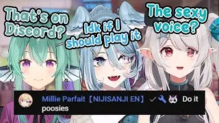 La2ulight Talks About Millie's Voice on Discord Soundboard | NIJISANJI EN Clips