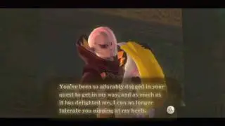 (Spoiler) Zelda Skyward Sword - Demon Lord Ghirahim Captures Zelda Cutscene