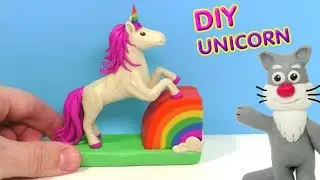 UNICORN Making from plastilina