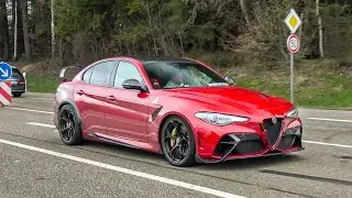 540HP Alfa Romeo Giulia GTAm - Loud Accelerating Sounds!
