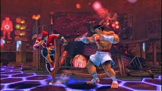Ultra Street Fighter IV – Guy VS Sagat