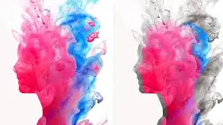 Ink Smoke  Face Effect in Photoshop