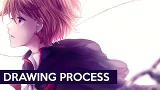 【PaintTool Sai】Leo (AT) - Drawing Process