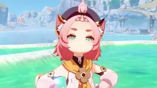 What Diona Has To Say About Other Characters  - Level 10 Friendship | Genshin Impact | [Eng]