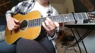 Fortabt er jeg stadig/Du kom med alt det der var dig - Guitar Cover