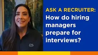 How do hiring managers prepare for interviews?