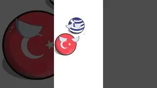 türkiye yunanistanı korkutuyor country balls #kesfet #countryballs #popular