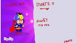 Skin que eu fiz#2 D3ARTE :O/FlipaClip -Brawl stars