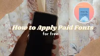 how to apply vivo paid fonts for free ~📝