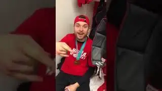 Хоккей олимпийские игры Россия- Германия 4:3 В раздевалке после игры