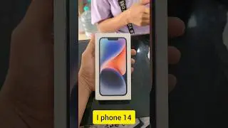 I phone 14 UNBOXING