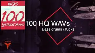 💯 100 kicks pack 💯 - Lostbeat Audio