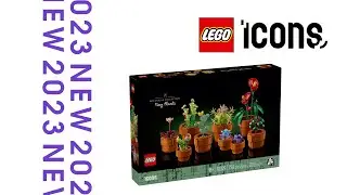 LEGO icons 2023 New | Plants