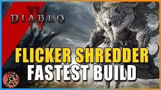 Diablo 4 - The FASTEST Druid Lightning Build! FLICKER STRIKE in D4? | Complete Guide | Diablo 4