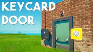 KEYCARD DOOR Tutorial Fortnite Creative & UEFN