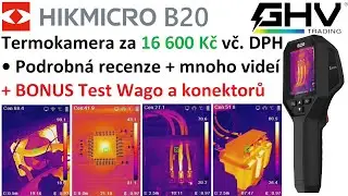 Termokamera Hikmicro B20 - dostupný všeuměl