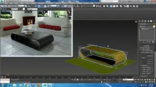 Tutorial on Modeling a table in 3dsmax using spline.