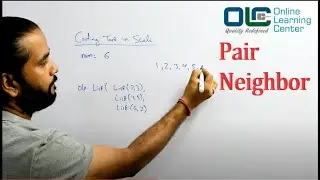 Scala Interview Questions | Pair Neighbour | Spark Interview Questions 