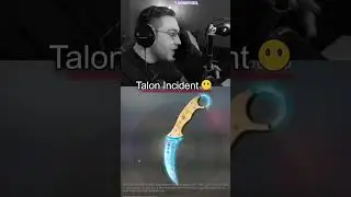 Talon knife incident 😶#cs2  #ohnepixel